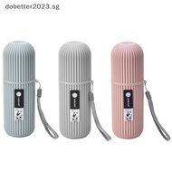 [DB] Portable Toothpaste Toothbrush Protect Holder Case Travel Camping Storage Box [Ready Stock]