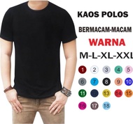 kaos Oblong kaos pria pakaian pria wanita Baju polos sablon bukan gildan katun 20s