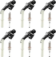 VANJING Ignition Coils Pack and Spark Plug Compatible with Mercedes-Benz C300 C350 E350 ML350 V6 3.5