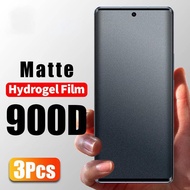 3Pcs No Fingerprint Matte Screen Protector For vivo S16 S10 S12 S15 T1 Z1 Pro NEX 3 3S A S Hydrogel 