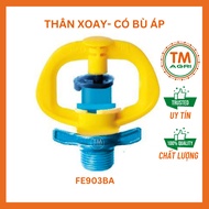 [50 pieces] New Model - PRESSURE COMPENSATION irrigation nozzle with rotating body FE903BA, external