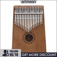 [ammoon]17 Keys Kalimba Mbira Pocket Thumb Piano