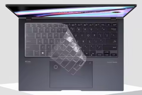 Silicone Laptop Keyboard Cover Skin For ASUS Zenbook DUO 2024 UX8406 CA MA UX8406CA UX8406C UX8406M