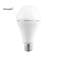 honeybee1 7W/9W/12W/15W Rechargeable LED Light Bulb Handheld Energy-Saving Light Bulb Household Powe