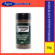 Agra Malaysian Black Pepper Powder/ Serbuk Lada Hitam HALAL (50g)