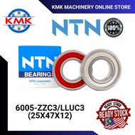 6005 ZZC3/LLUC3 NTN Deep Groove Ball Bearing (25x47x12)