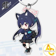 (Mc) Blue Archive Takanashi Hoshino Sunaokami Shiroko Sorasaki Hina Izayoi Peripheral Keychain Nonom