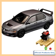 HJ64 1/64 Mitsubishi Lancer Evolution 8 MR GSR Engine Display Model Medium Purplish Gray Mica Finish