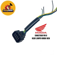 Pin CABLE SOCKET 8 PIN CONNECTION CABLE CONNECTOR 8 LIGHTS BODY CABLE CONNECTION