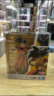 全新 Bandai S.H.Figuarts Shf Son Goku A Saiyan Raised On Earth Dragon Ball DragonBall 龍珠 黑髮 地球育成的撒亞人 超