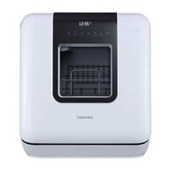 TOSHIBA 東芝 DWS-34AHK 6.0公升 免安裝座檯式洗碗碟機 -