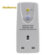 Uk Plug 13A Gfci Leakage Protection Plug Rcd Socket Home Circuit Breaker Cutout  Switch- Uk Plug
