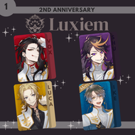 PHOTOCARD ANIME VTUBER NIJISANJI | VER. LUXIEM GROUP ANNIVERSARIES & COLLABS | GLOSSY DOUBLE-SIDED