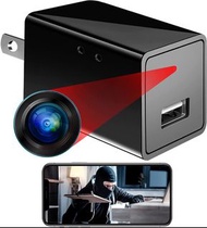 隱藏式間諜相機 USB 充電器 1080P WiFi 無線攝影機