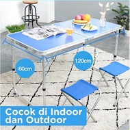 SALES TABLE FOLDING TABLE SALES/ TRADE TABLE FOLDING SUITCASE TABLE SIZE 120 x 6 x 70 CM