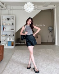 Riley.apparels - Leather Shorts (ได้เฉพาะกางเกงขาสั้น)