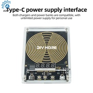 DC5V 0.01-9999Hz Frequency Adjustable Schumann Wave Generator Signal Generator Type C