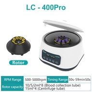 Joanlab เครื่องหมุนเหวี่ยงพลาสม่า เครื่องหมุนเหวี่ยงแบบดิจิตอล PRP สำหรับหลอดเก็บเลือดขนาด2/5/10มล. 