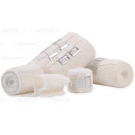 AMC elastic crepe bandage 15cmx4m/10cmx4m/7.5cmx4m/5cmx4m (1 roll)