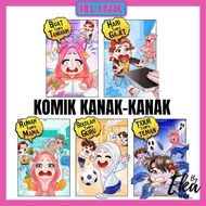 BLINK Komik Kanak-kanak Sekolah Tanpa Guru Buat Tanpa Tangguh Rumah Tanpa Mama Tidur Teman Hari Gaje