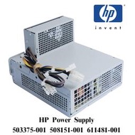 HP Pro 6000/6005/6200 Elite 8000/8100/8200 電源供應器 503376-001