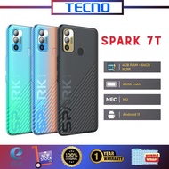 Tecno Spark 7T (4GB+64GB) Smartphone | 6,000mAh Battery | 6.52″ HD | Mediatek Helio G35– 1 Year Warr