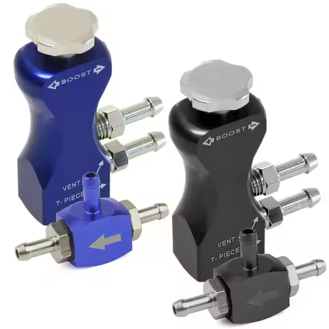 Universal Aluminum Manual Turbo Boost Controller Adjustable Bleed Valve Turbo Intercooler Pressure R