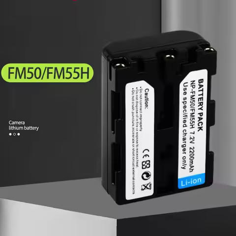 NP-FM50 NP FM50 FM55H Camera Battery For Sony NP-FM51 NP-FM30 NP-FM55H DCR-PC101 A100 Series DSLR-A1