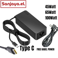 Lnvo Type-C PD ThinkPad IdeaPad Yoga Slim 20V 45W 65W 95W 100W Fast Charging Laptop Charger Adapter
