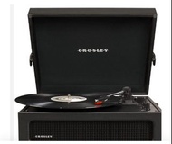 全新CROSLEY手提黑膠唱機