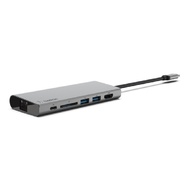 Belkin F4U092 ฮับ USB-C 6-in-1 สำหรับ Macbook, iPad Pro