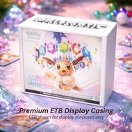 Dust-Proof Premium Custom Fit Magnectic 3D printed Pokemon Prismatic Evolutions ETB Protector Displa
