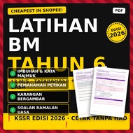 [CHEAPEST IN SHOPEE] Latihan BM Tahun 6 KSSR 2026 Karangan Pemahaman Tatabahasa UASA + Jawapan PDF