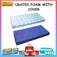 ORIGINAL URATEX 3.5 INCH THICK FOAM WITH COVER/ URATEX MATTRESS/ FOAM WITH COVER / 3.5 INCH THICK FOAM / URATEX FOAM