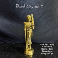 Statue of Saint Monk sivali Material: bronze Height: 19cm Width: 6cm