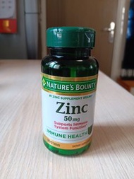 Nature's Bounty 鋅 50mg 100粒