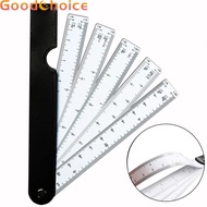 【Good】Scale Ruler Fan Foldable Replacement Ruler Multifunctional Scale Shape