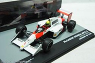 【超值特價】1:43 Altaya F1 1989 #1 McLaren MP4/5 Ayrton Senna
