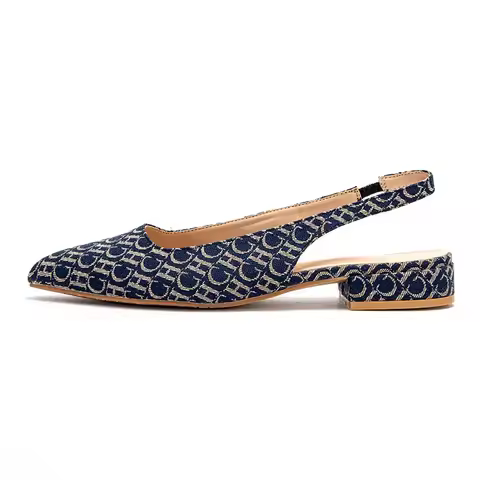 For Women with Follow-Up Shoes, Low Heel Commuting Office Letter Design Women's Sandals