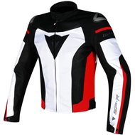MHY ชุดแข่งรถDainese SP-R Super Speed แจ็คเก็ตรถจักรยานยนต์สิ่งทอ/Dainese Super Tex ไทเทเนียมตาข่ายแ