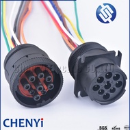 【Special offer】 Deutsch 9 pin auto connector connector Hd16-9-1939p connector for track J1939 9 pin 