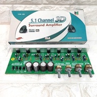 BJ - AMPLIFIER TDA2030 TDA 2030 5.1 SURROUND AMP HIFI 5.1 CHANNEL