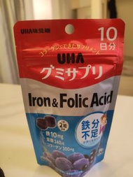 UHA 鐵&葉酸 軟糖