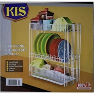 3-tier dish rack rust-proof dish rack 3-tier kitchen rack +/ tray Sturdy 3-tier dish rack / 3-tier k