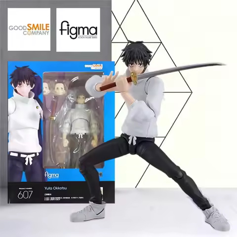 Good Smile Figma 607 Okkotsu Yuta Jujutsu Kaisen 0 Movable Figurine Multiple Expressions Effect Part