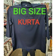 Kurta plus saiz 3XL, 4XL, 5XL kurta besar  kolar