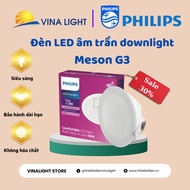 Led Ceiling Light downlight Meson G3 Philips With Power 5W, 6W, 7W, 9W, 13W Genuine