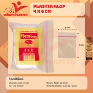 6x4 Ziplock Zipper Plastic Clips Size 6 x 4 cm 100 Sheets
