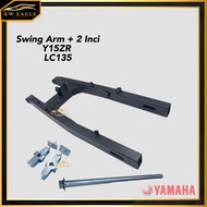 YAMAHA Y15 / Y15ZR / LC135 Y16 / Y16ZR SWING ARM STANDARD CUTTING + 2 INCI + ARM BUSH + TAYAR SHAFT