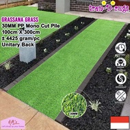 Tren-D-rugs Karpet rumput sintetis palsu synthetic artificial grass alas lantai dekorasi taman halam